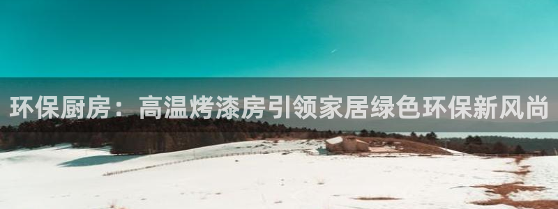 杏耀3代理：环保厨房：高温烤漆房引领家居绿色环保新风尚