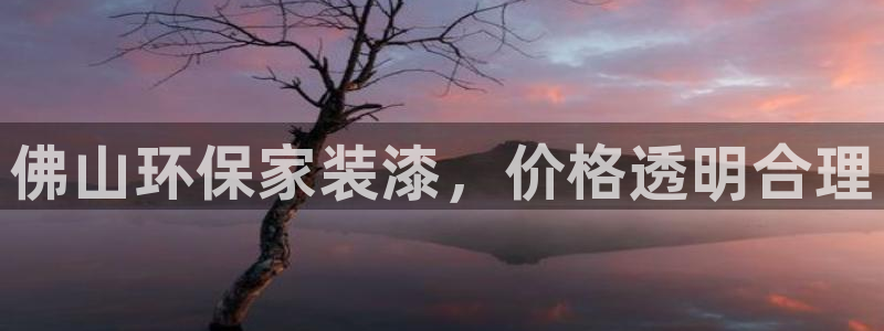 杏耀平台注册代理：佛山环保家装漆，价格透明合理